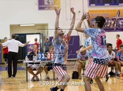 Thumbnail 3 in McClintock vs Sunrise Mountain (Notre Dame Prep Invitational) photogallery.