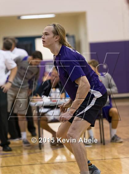 Thumbnail 2 in McClintock vs Sunrise Mountain (Notre Dame Prep Invitational) photogallery.