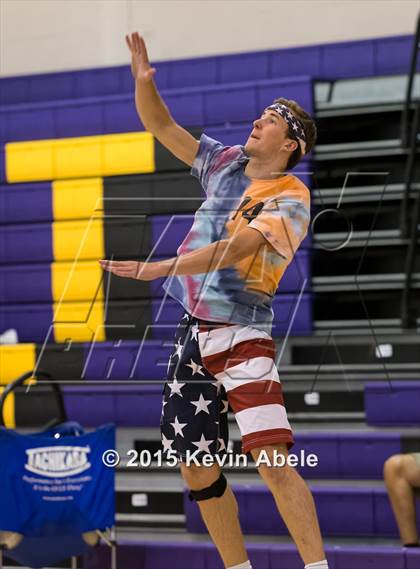 Thumbnail 3 in McClintock vs Sunrise Mountain (Notre Dame Prep Invitational) photogallery.