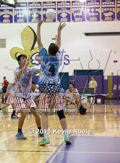 Thumbnail 1 in McClintock vs Sunrise Mountain (Notre Dame Prep Invitational) photogallery.