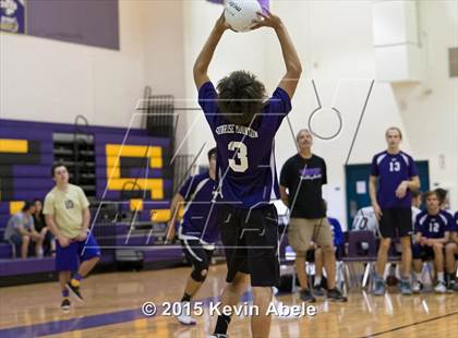 Thumbnail 3 in McClintock vs Sunrise Mountain (Notre Dame Prep Invitational) photogallery.