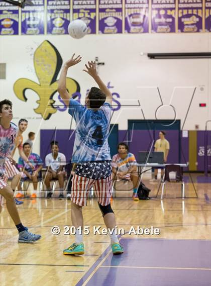Thumbnail 3 in McClintock vs Sunrise Mountain (Notre Dame Prep Invitational) photogallery.