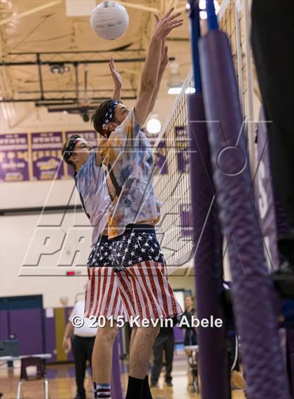 Thumbnail 3 in McClintock vs Sunrise Mountain (Notre Dame Prep Invitational) photogallery.