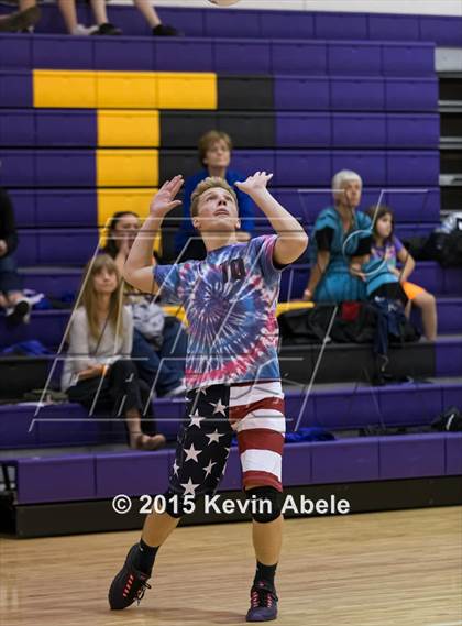 Thumbnail 1 in McClintock vs Sunrise Mountain (Notre Dame Prep Invitational) photogallery.