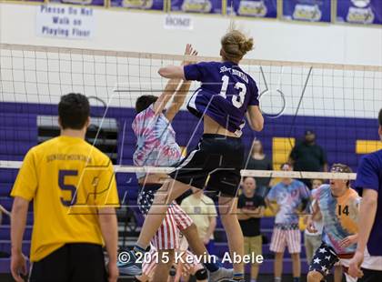 Thumbnail 2 in McClintock vs Sunrise Mountain (Notre Dame Prep Invitational) photogallery.