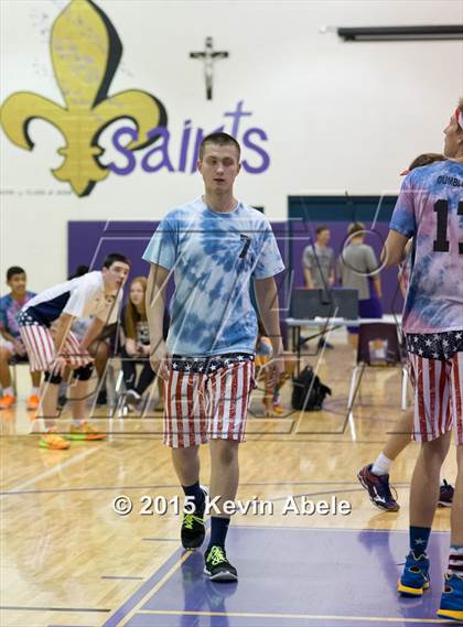 Thumbnail 1 in McClintock vs Sunrise Mountain (Notre Dame Prep Invitational) photogallery.