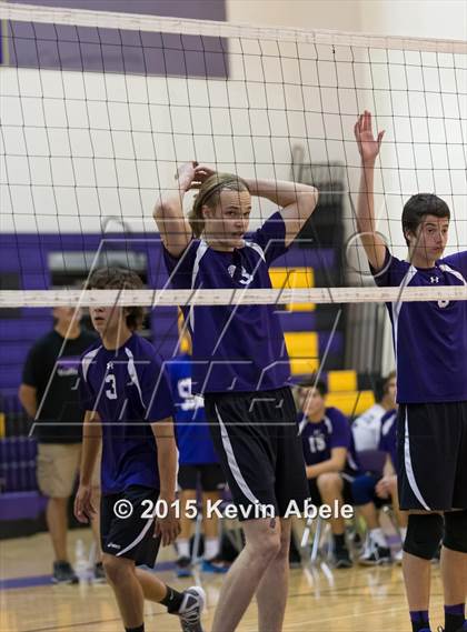 Thumbnail 1 in McClintock vs Sunrise Mountain (Notre Dame Prep Invitational) photogallery.