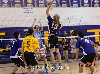 Thumbnail 1 in McClintock vs Sunrise Mountain (Notre Dame Prep Invitational) photogallery.