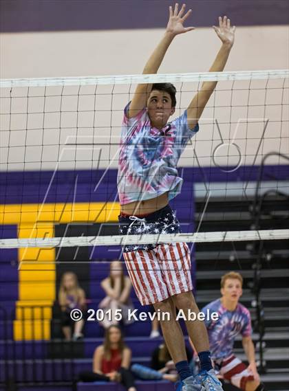 Thumbnail 3 in McClintock vs Sunrise Mountain (Notre Dame Prep Invitational) photogallery.