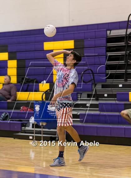 Thumbnail 3 in McClintock vs Sunrise Mountain (Notre Dame Prep Invitational) photogallery.