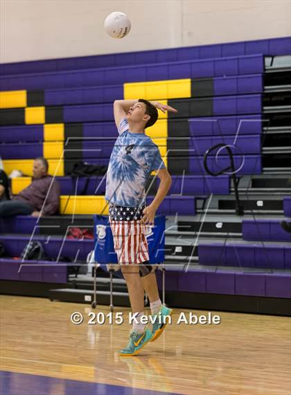 Thumbnail 3 in McClintock vs Sunrise Mountain (Notre Dame Prep Invitational) photogallery.
