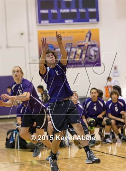 Thumbnail 3 in McClintock vs Sunrise Mountain (Notre Dame Prep Invitational) photogallery.