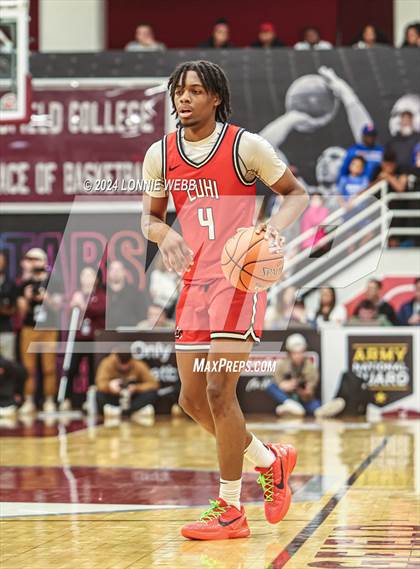 Thumbnail 1 in Long Island Lutheran vs. Christopher Columbus (Spalding Hoophall Classic) photogallery.