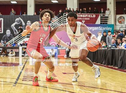 Thumbnail 3 in Long Island Lutheran vs. Christopher Columbus (Spalding Hoophall Classic) photogallery.