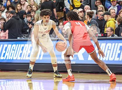 Thumbnail 1 in Long Island Lutheran vs. Christopher Columbus (Spalding Hoophall Classic) photogallery.