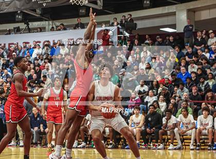 Thumbnail 1 in Long Island Lutheran vs. Christopher Columbus (Spalding Hoophall Classic) photogallery.