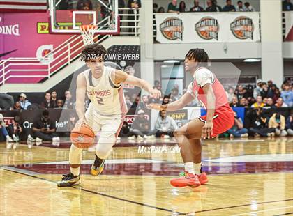 Thumbnail 1 in Long Island Lutheran vs. Christopher Columbus (Spalding Hoophall Classic) photogallery.