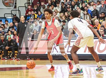 Thumbnail 1 in Long Island Lutheran vs. Christopher Columbus (Spalding Hoophall Classic) photogallery.