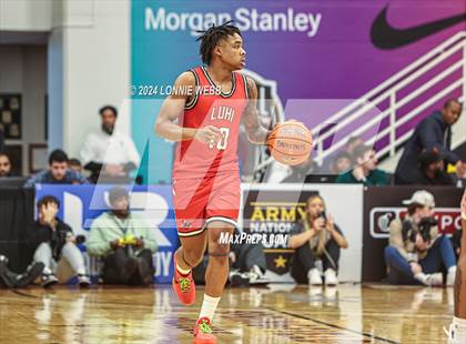 Thumbnail 1 in Long Island Lutheran vs. Christopher Columbus (Spalding Hoophall Classic) photogallery.