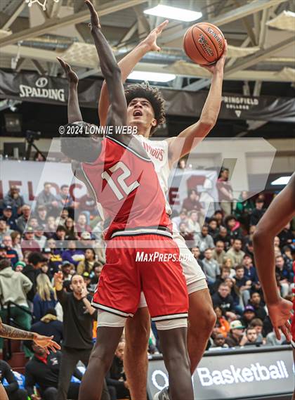 Thumbnail 3 in Long Island Lutheran vs. Christopher Columbus (Spalding Hoophall Classic) photogallery.
