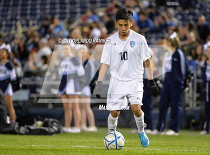 Thumbnail 1 in West Hills vs Granite Hills (Soccer at the Q) photogallery.