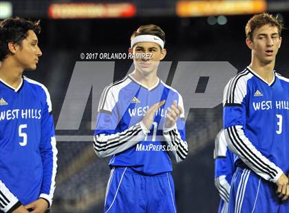 Thumbnail 3 in West Hills vs Granite Hills (Soccer at the Q) photogallery.