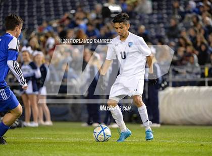 Thumbnail 2 in West Hills vs Granite Hills (Soccer at the Q) photogallery.