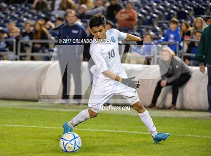 Thumbnail 1 in West Hills vs Granite Hills (Soccer at the Q) photogallery.
