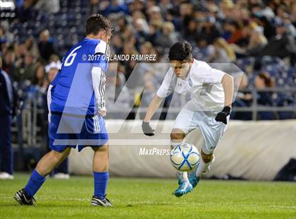 Thumbnail 1 in West Hills vs Granite Hills (Soccer at the Q) photogallery.