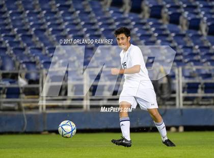 Thumbnail 2 in West Hills vs Granite Hills (Soccer at the Q) photogallery.