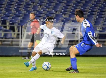 Thumbnail 1 in West Hills vs Granite Hills (Soccer at the Q) photogallery.