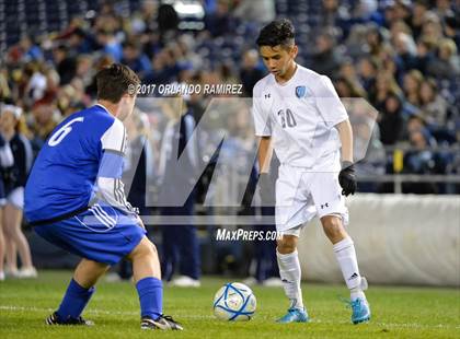 Thumbnail 1 in West Hills vs Granite Hills (Soccer at the Q) photogallery.
