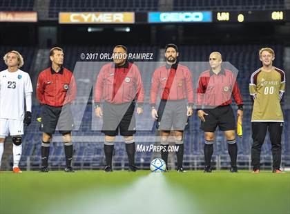 Thumbnail 3 in West Hills vs Granite Hills (Soccer at the Q) photogallery.