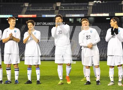 Thumbnail 2 in West Hills vs Granite Hills (Soccer at the Q) photogallery.