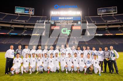 Thumbnail 3 in West Hills vs Granite Hills (Soccer at the Q) photogallery.