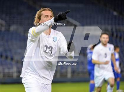 Thumbnail 2 in West Hills vs Granite Hills (Soccer at the Q) photogallery.