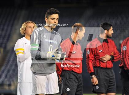 Thumbnail 3 in West Hills vs Granite Hills (Soccer at the Q) photogallery.