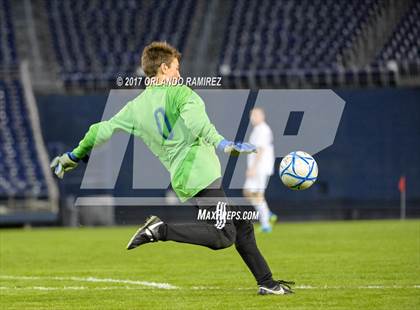 Thumbnail 2 in West Hills vs Granite Hills (Soccer at the Q) photogallery.