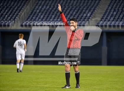 Thumbnail 3 in West Hills vs Granite Hills (Soccer at the Q) photogallery.