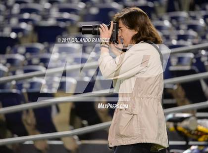 Thumbnail 2 in West Hills vs Granite Hills (Soccer at the Q) photogallery.