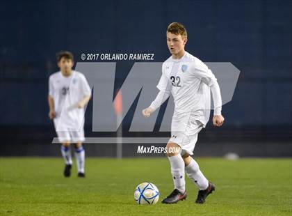 Thumbnail 3 in West Hills vs Granite Hills (Soccer at the Q) photogallery.