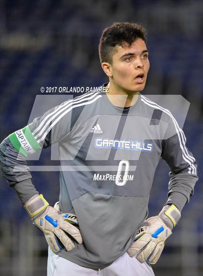 Thumbnail 3 in West Hills vs Granite Hills (Soccer at the Q) photogallery.