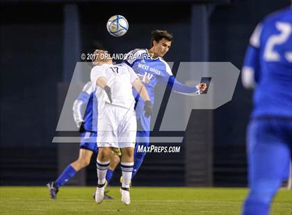 Thumbnail 3 in West Hills vs Granite Hills (Soccer at the Q) photogallery.