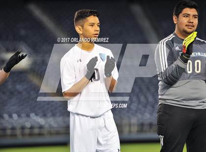 Thumbnail 2 in West Hills vs Granite Hills (Soccer at the Q) photogallery.