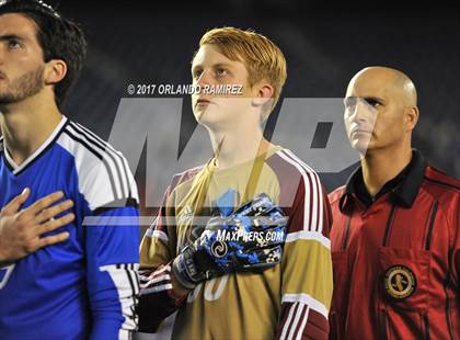 Thumbnail 3 in West Hills vs Granite Hills (Soccer at the Q) photogallery.