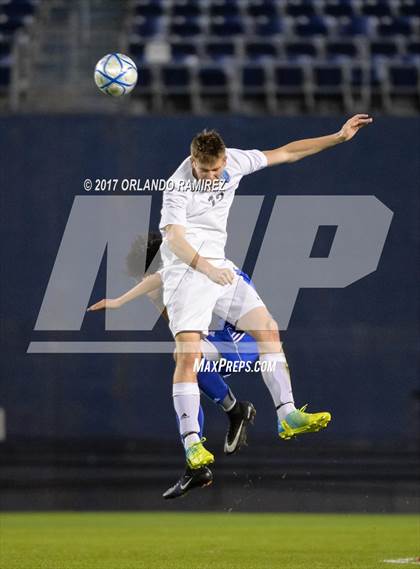 Thumbnail 1 in West Hills vs Granite Hills (Soccer at the Q) photogallery.