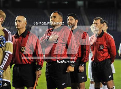 Thumbnail 1 in West Hills vs Granite Hills (Soccer at the Q) photogallery.