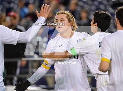 Thumbnail 3 in West Hills vs Granite Hills (Soccer at the Q) photogallery.