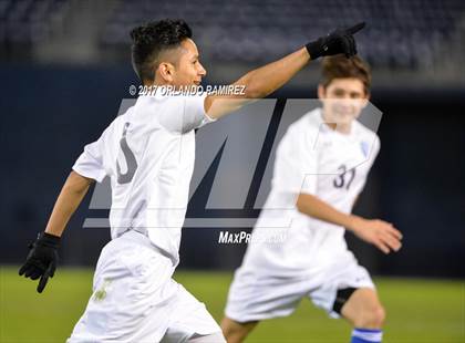 Thumbnail 2 in West Hills vs Granite Hills (Soccer at the Q) photogallery.