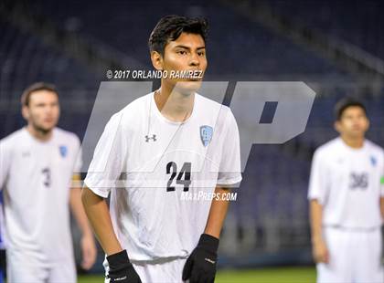 Thumbnail 1 in West Hills vs Granite Hills (Soccer at the Q) photogallery.